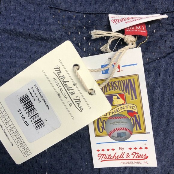 NWT Authentic Mitchell & Ness 1998 New York Yankees WILLIAMS #51 BPJerse… - Picture 4 of 10